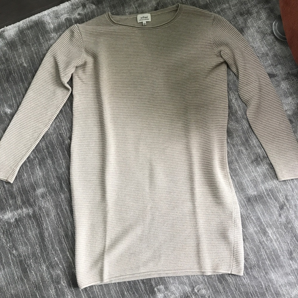 Wilfred Silk + Cashmere Sweater Dress - Picture 4 of 5